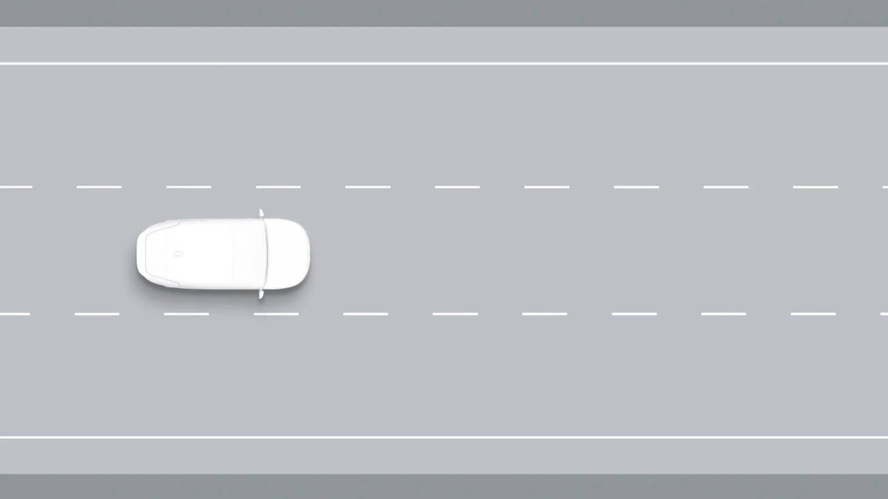 Aktiver Totwinkelassistent mit Monitoranzeige (Blind Spot View Monitor, BVM).⁵